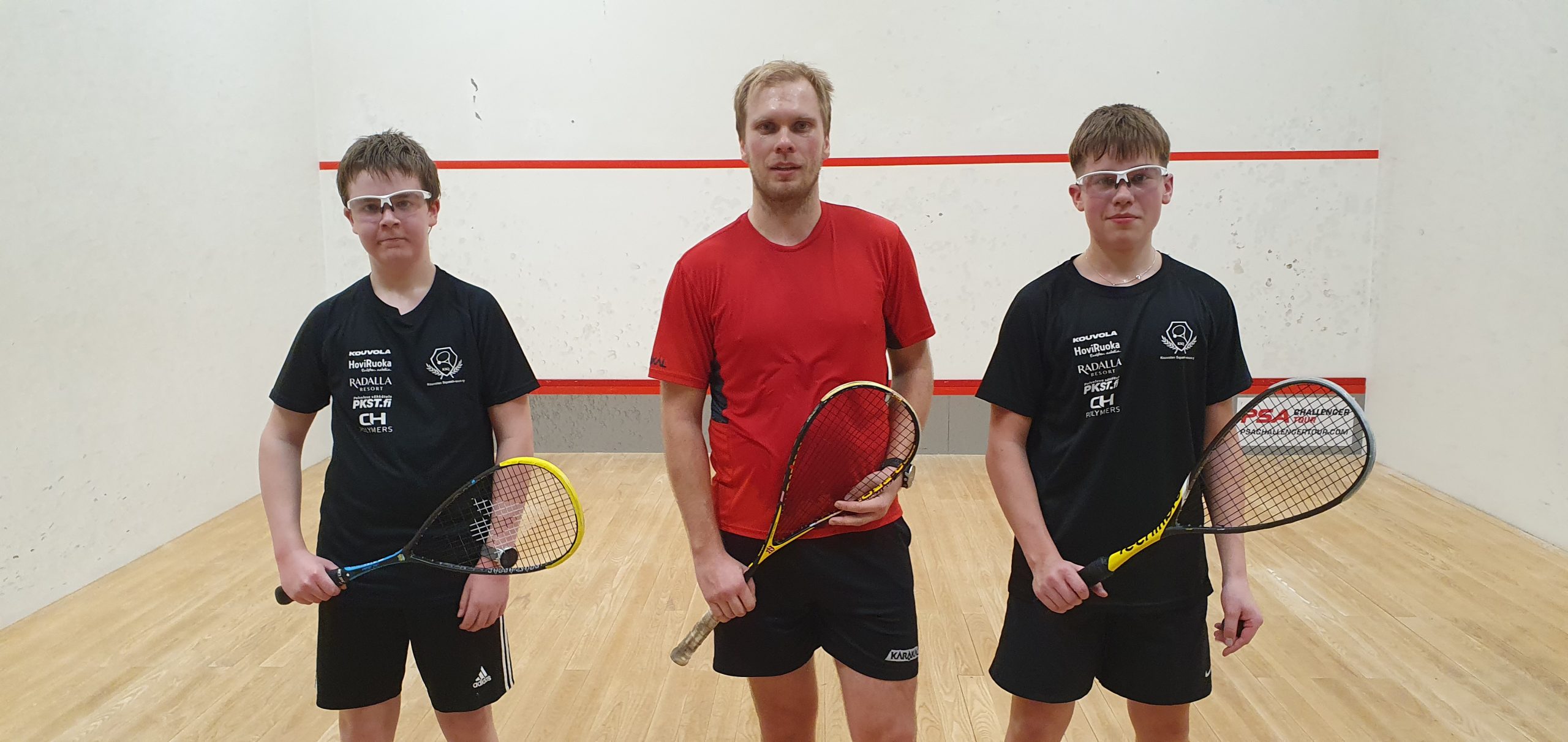 KSQ:n juniorit Heken treeneissä Hollolassa