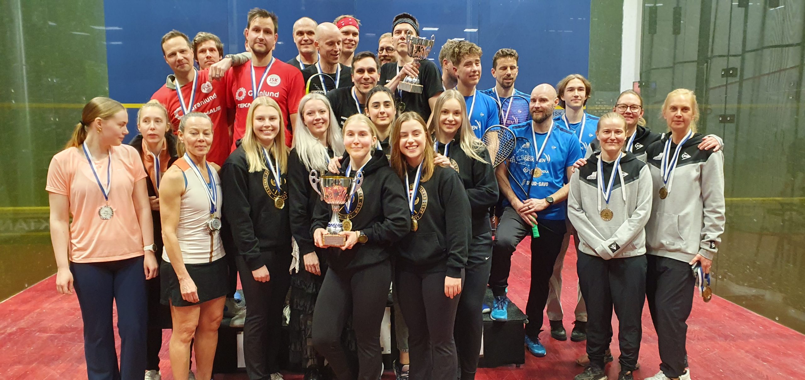 Muistutus! Squashliigafinaalit lauantaina 11.4.26